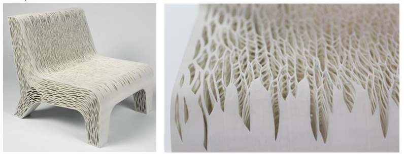 3D-печатное мягкое кресло «Биомимикрия»