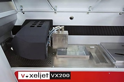 Область для построения формы промышленного 3D-принтера VX200