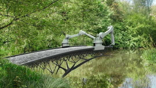 Печать «бионического» моста