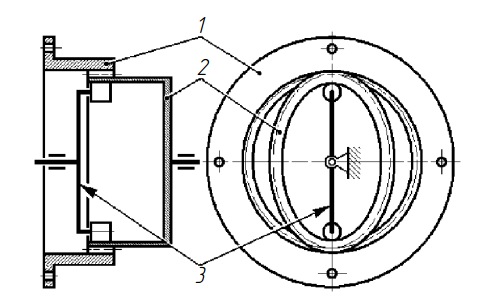 Волновой редуктор с подвижным гибким колесом