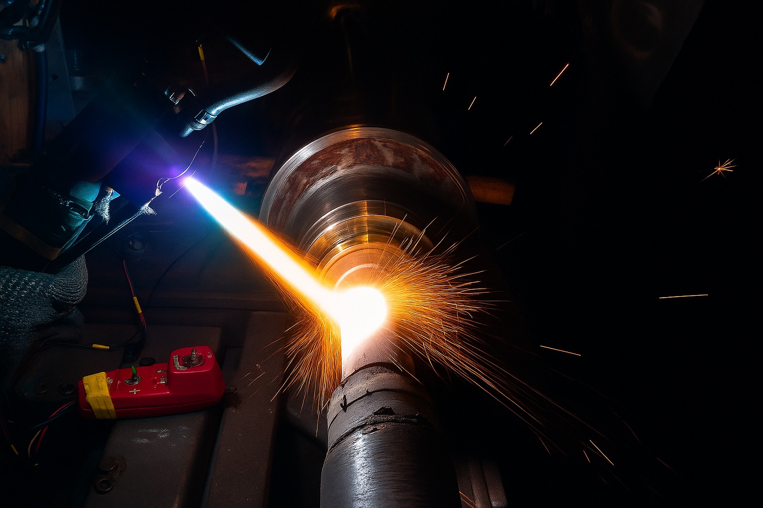 Газопламенная наплавка
