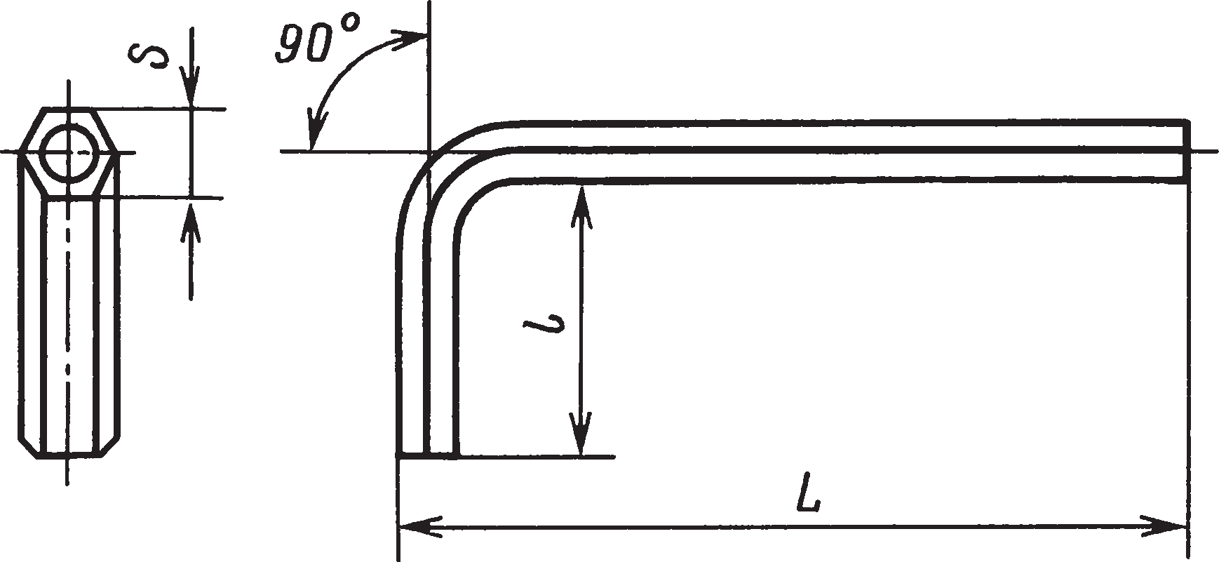 Торцовые ключи для деталей с шестигранным углублением под ключ (ГОСТ 11737–93)