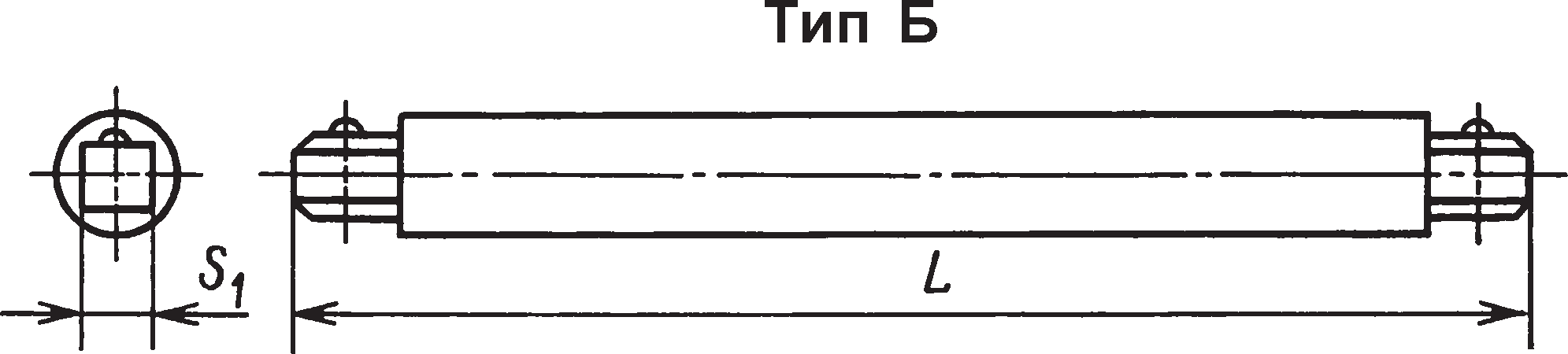 Удлинители (ГОСТ 25600–83) Тип Б