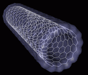 Модель углеродной нанотрубки