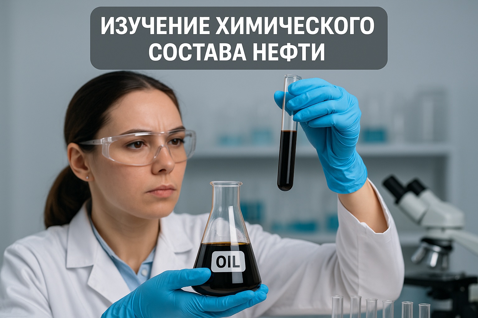 изучение химического состава нефти
