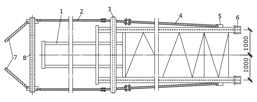 Схема строповки стальной колонны