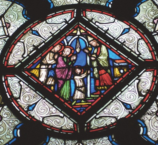Витражи парижской церкви Сен-Шапель