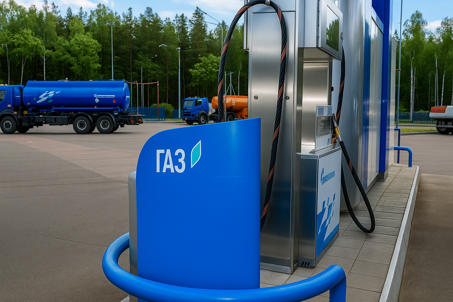 Природный газ как газомоторное топливо
