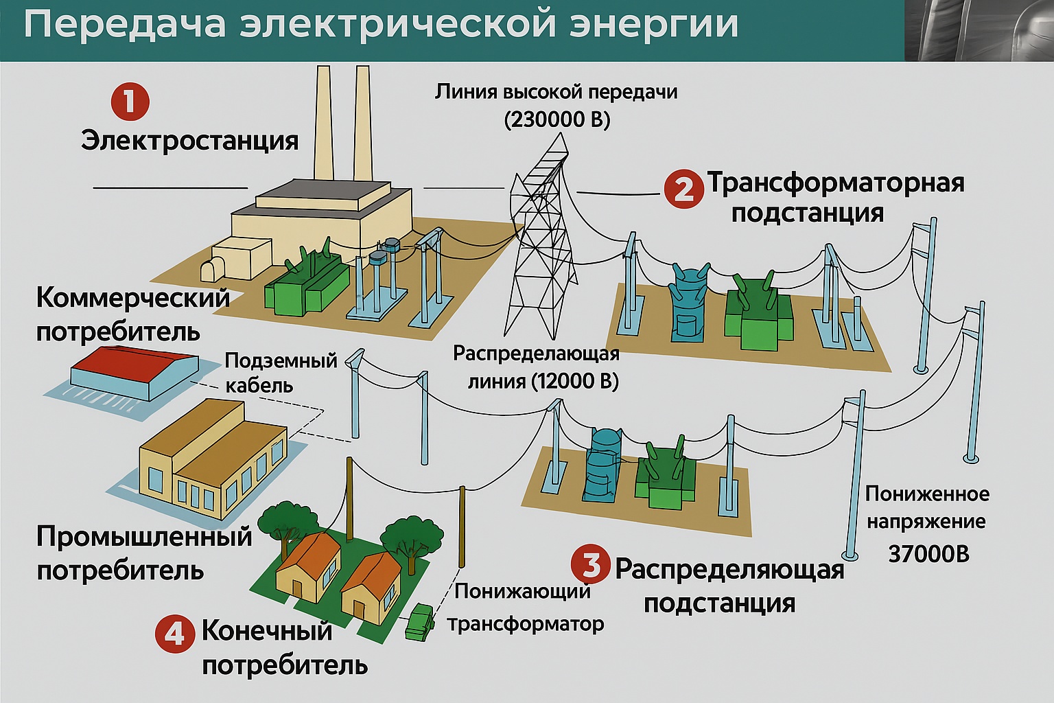 Система электроснабжения (СЭС)
