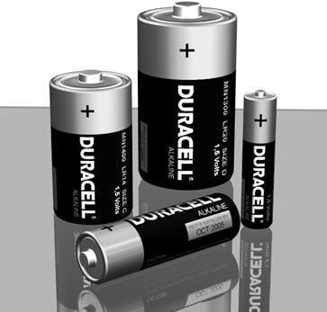 Внешний вид батареек Duracell 