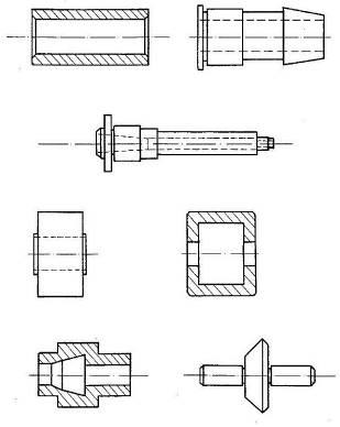 Примеры конструкций деталей 2-го класса