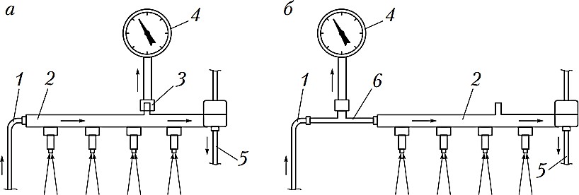 Измерение давления в системах распределенного впрыска с клапаном Шрёдера и без него